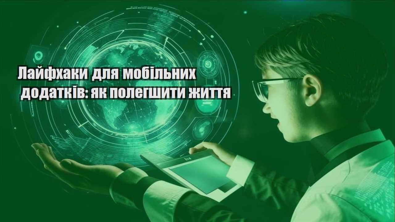 Лайфхаки для мобільних додатків: як полегшити життя