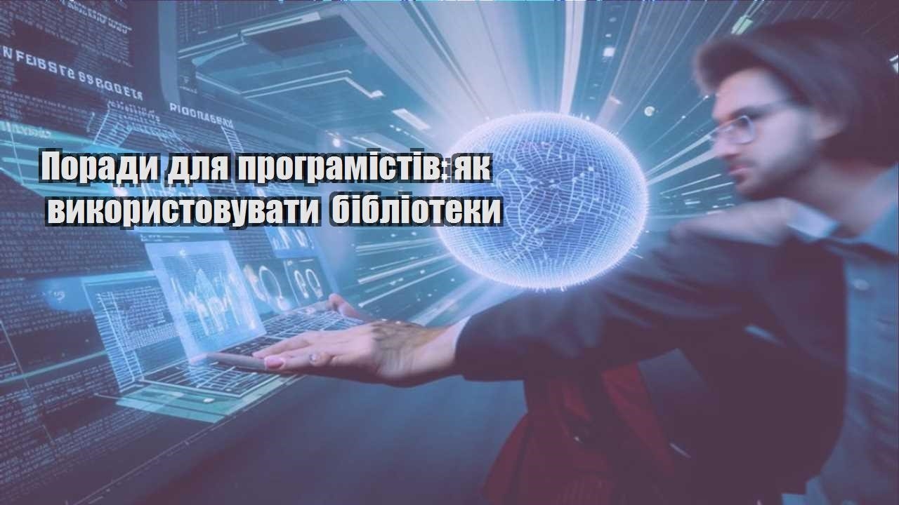 Поради для програмістів: як використовувати бібліотеки