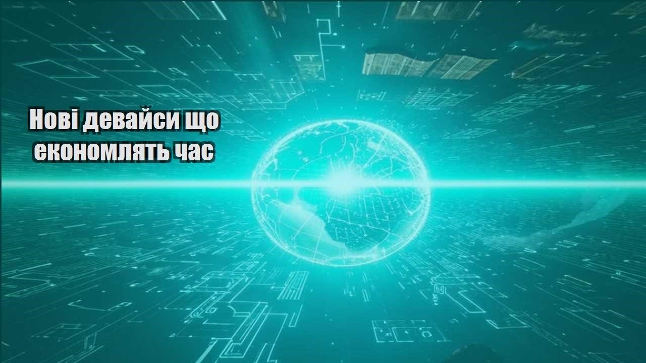 Нові девайси що економлять час