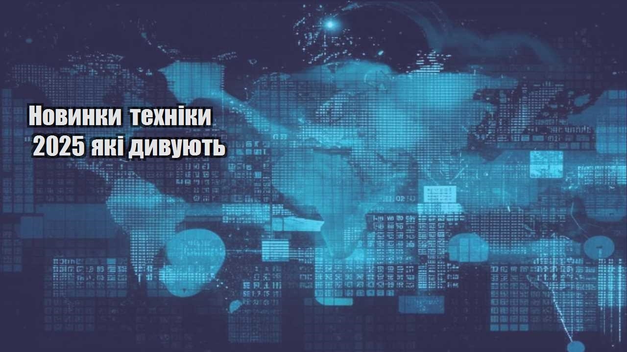 novynky tehniky 2025 yaki dyvuyut