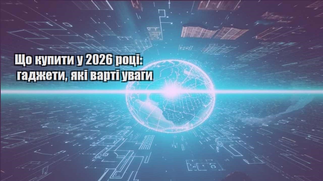 shho kupyty u 2026 roczi gadzhety yaki varti uvagy