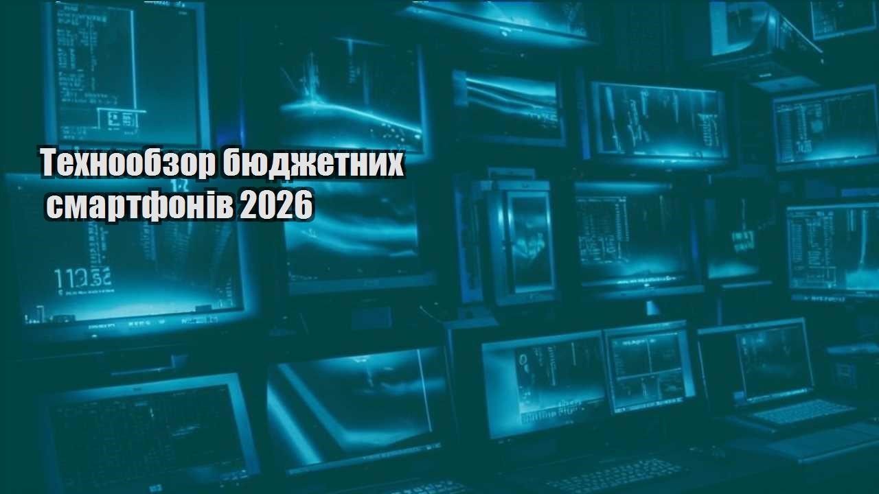 Технообзор бюджетних смартфонів 2026