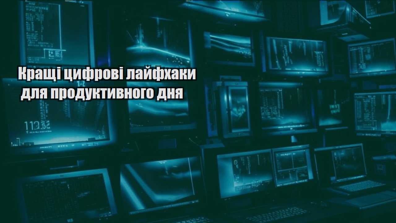 Кращі цифрові лайфхаки для продуктивного дня