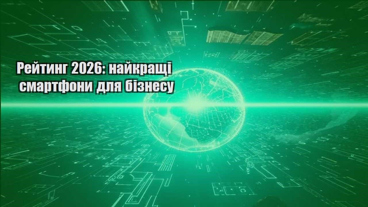 Рейтинг 2026: найкращі смартфони для бізнесу