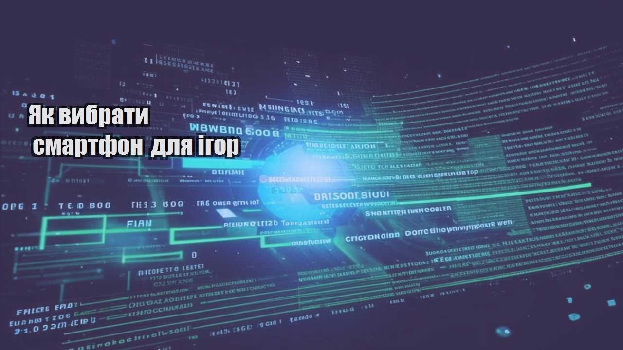 Як вибрати смартфон для ігор